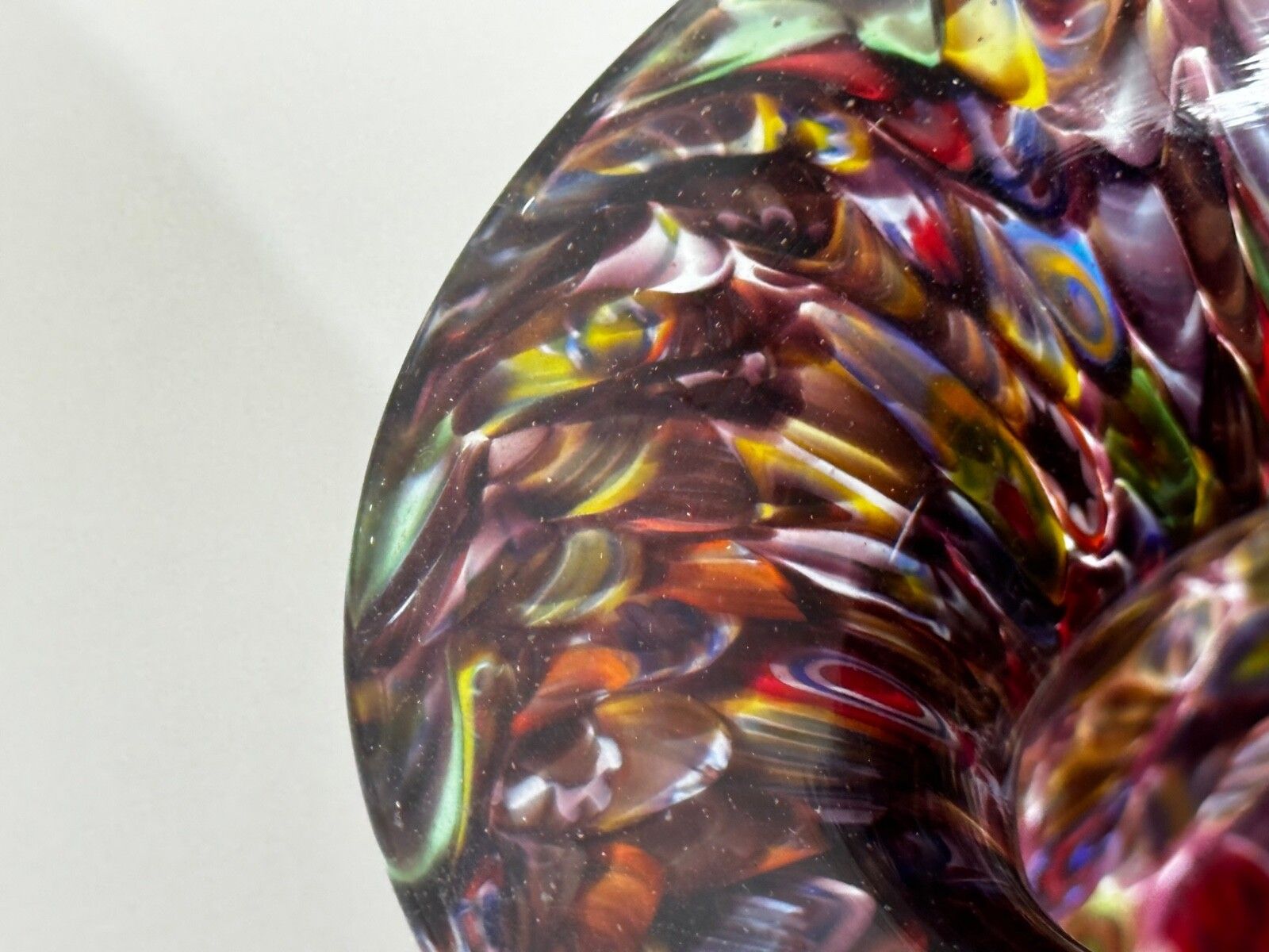 Woonaccessoires Mid-Century Italiaanse Murano Fratelli & Torso Millefiori glazen vazen photo