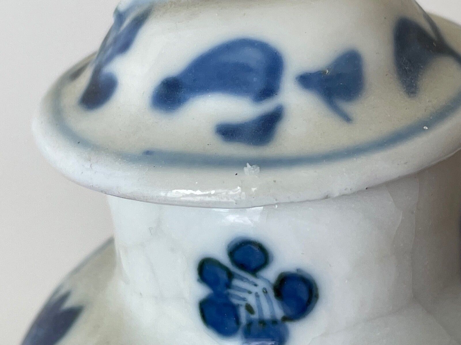 Woonaccessoires Chinese tempelvaas met Foo Dog, 19e eeuw photo