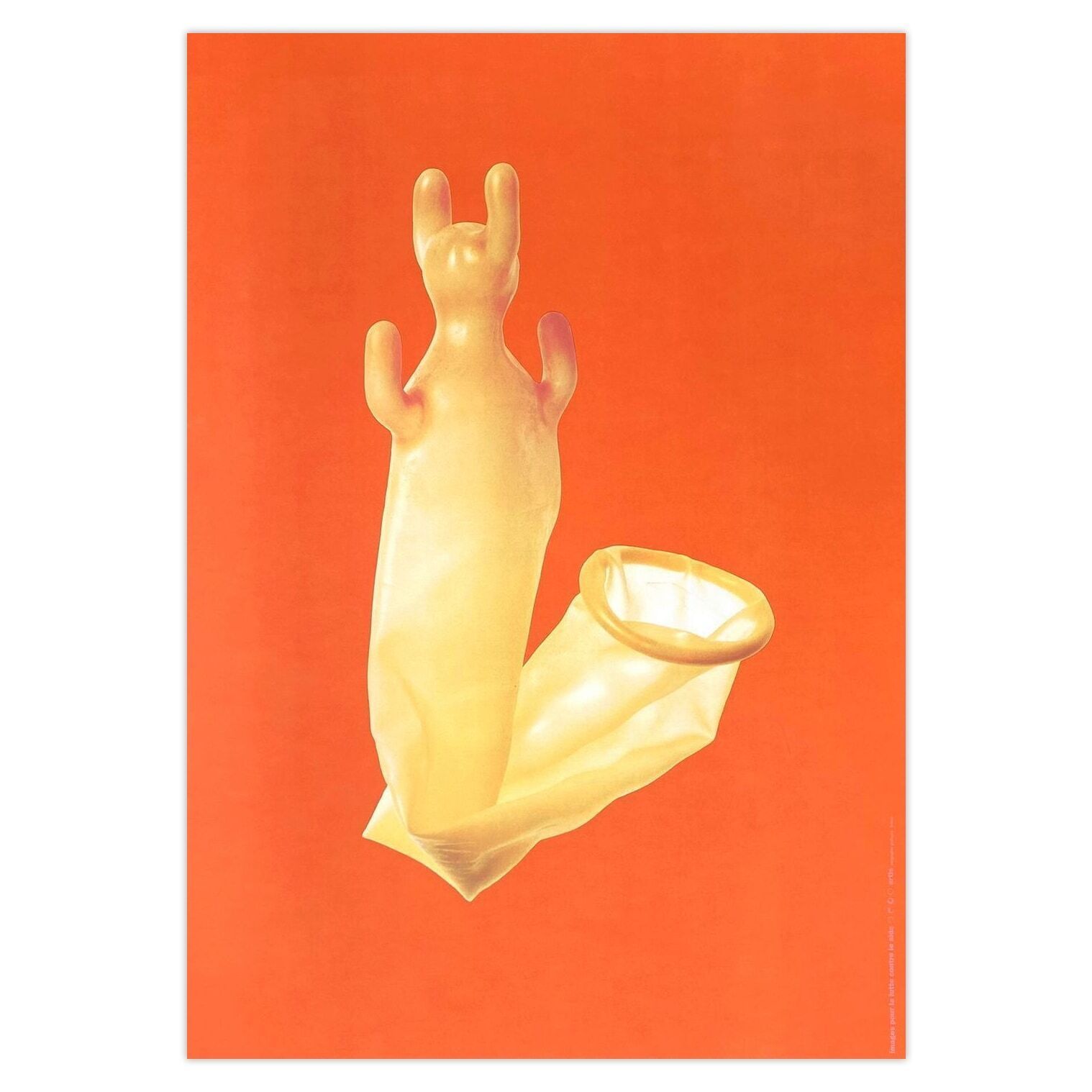 Tibor Kalman Poster Images Pour La Lutte Contre Le Sida 1993