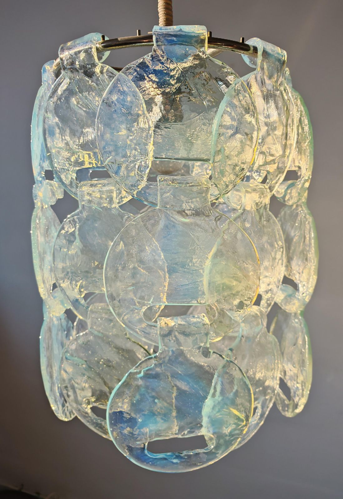 Murano Glazen Kroonluchter van Carlo Nason voor AV Mazzega, Italië ca. jaren 1970 photo furniture