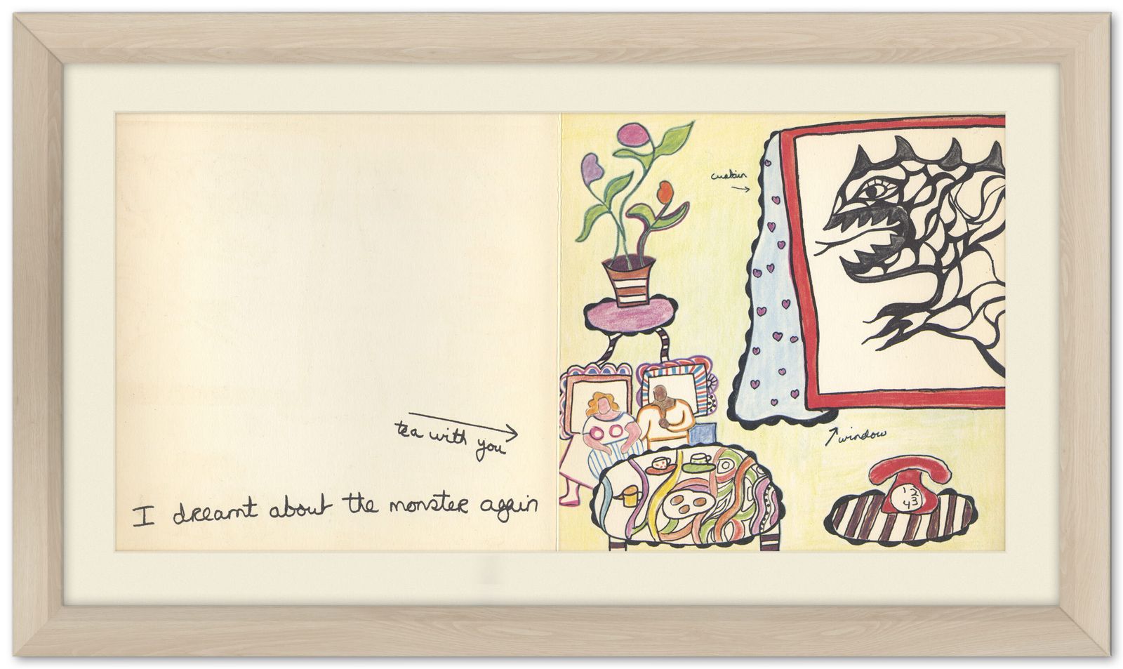 Zeldzaam lithografisch diptiek van Niki de Saint Phalle