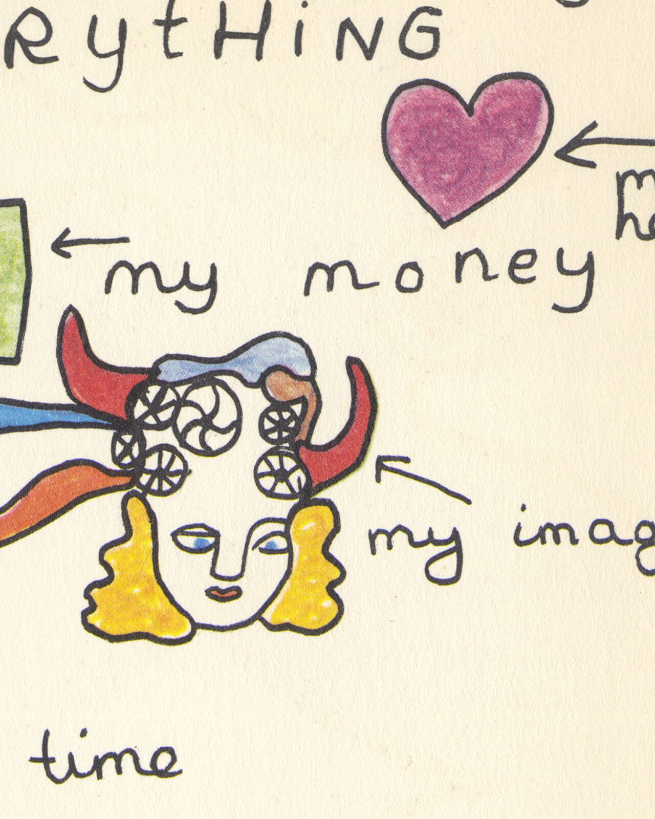 Charming Rare Lithograph Diptych By Niki De Saint Phalle photo for sale
