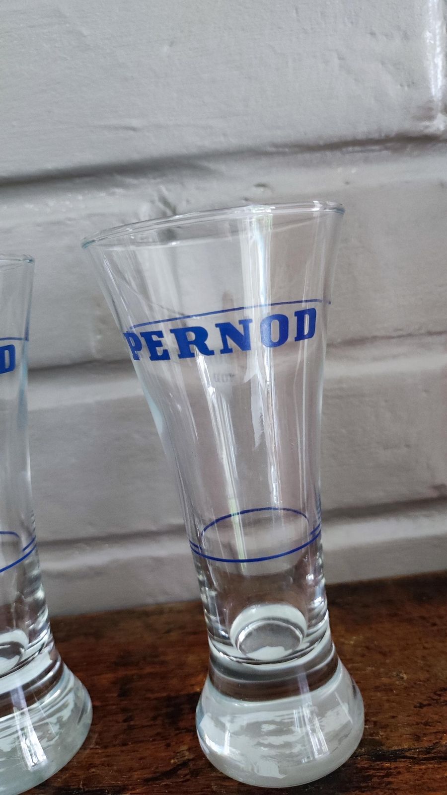 photo furniture Vintage Pernod Fils Pitcher Drink And 2 Glasses: 1940s French Barware