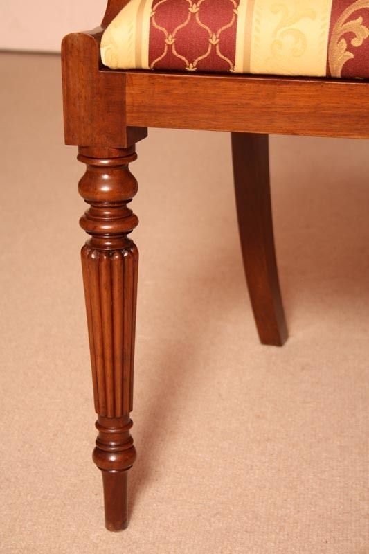 Furniture Huge Bespoke Marquetry Dining Table 16 Chairs Extending Walnut photo