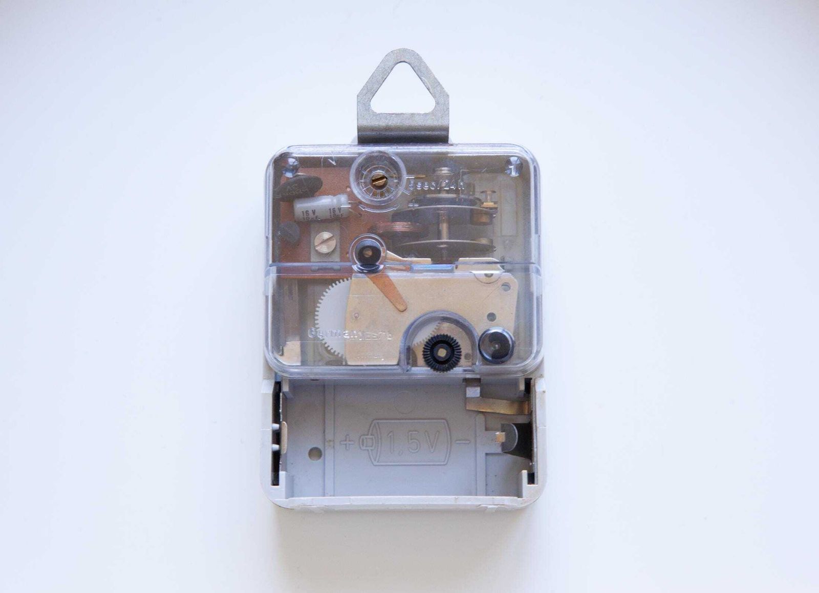 jaren 70 Peweta Duitsland Kantoor Wandklok Industrieel Modern Station School Bauhaus Atomic Space Age photo vintage