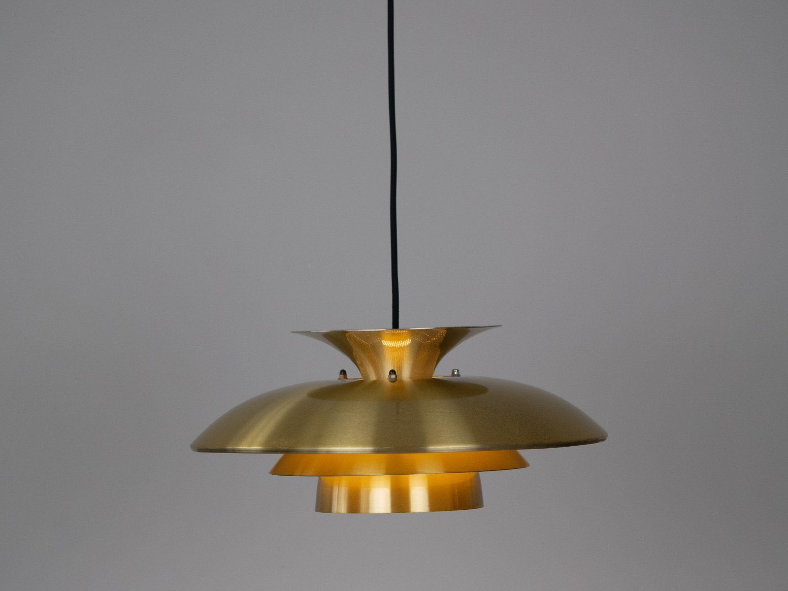 Lampe suspendue danoise vintage, années 1980 photo Luminaires
