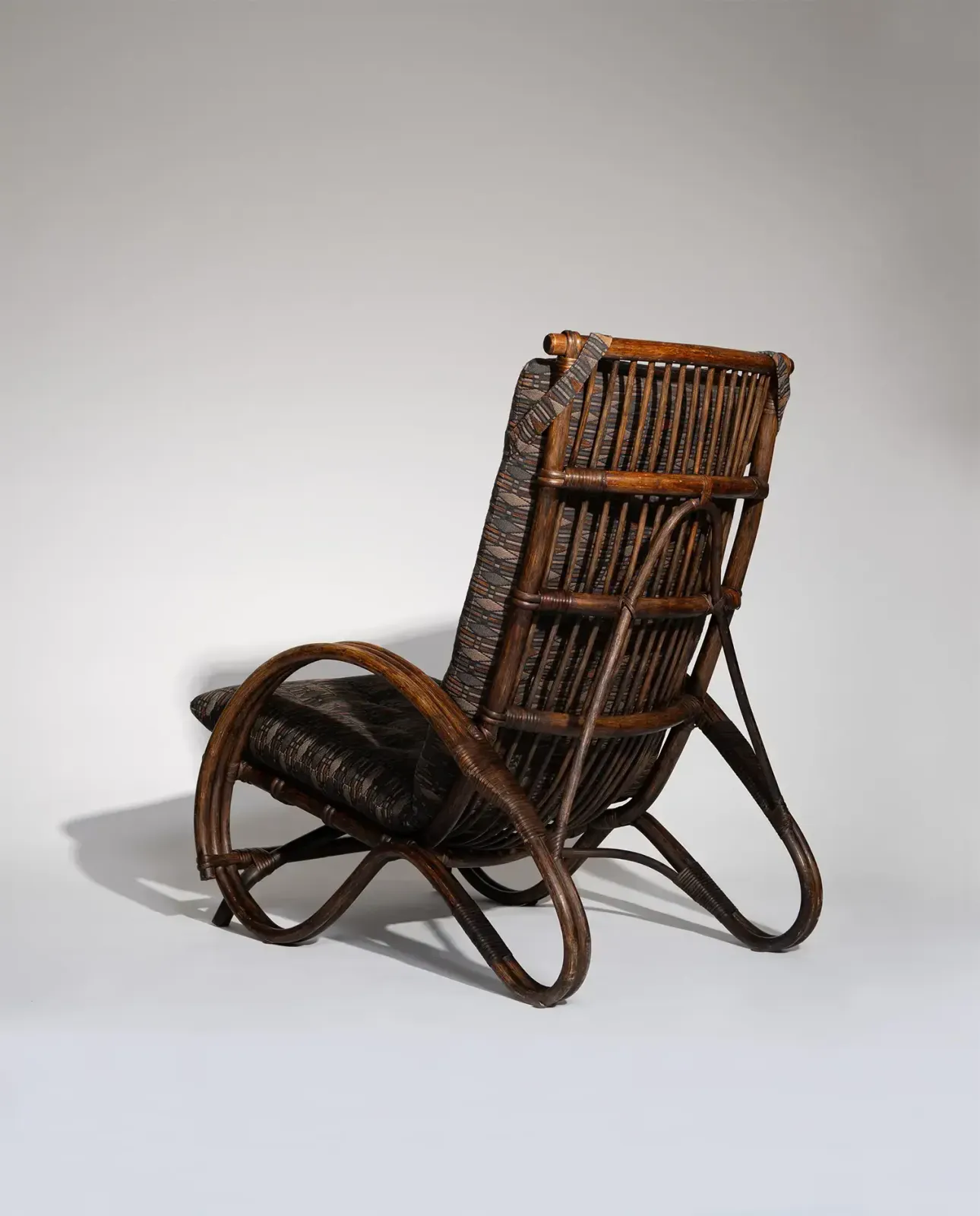 photo vinterior Nederlandse Rotan Fauteuils, ca. jaren 1960