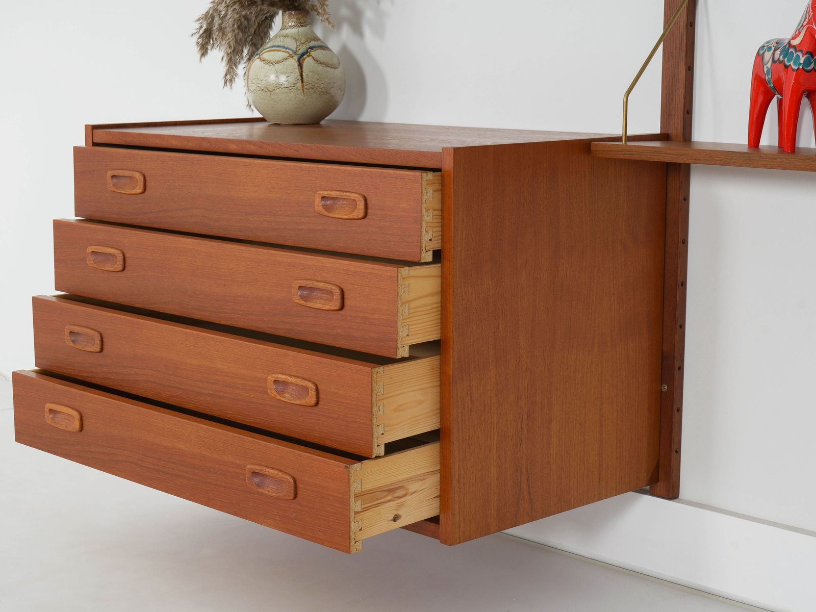 photo for sale Teak Bookcase Ps System, Danish Design, 1960s, Manufactured By Randers Møbelfabrik