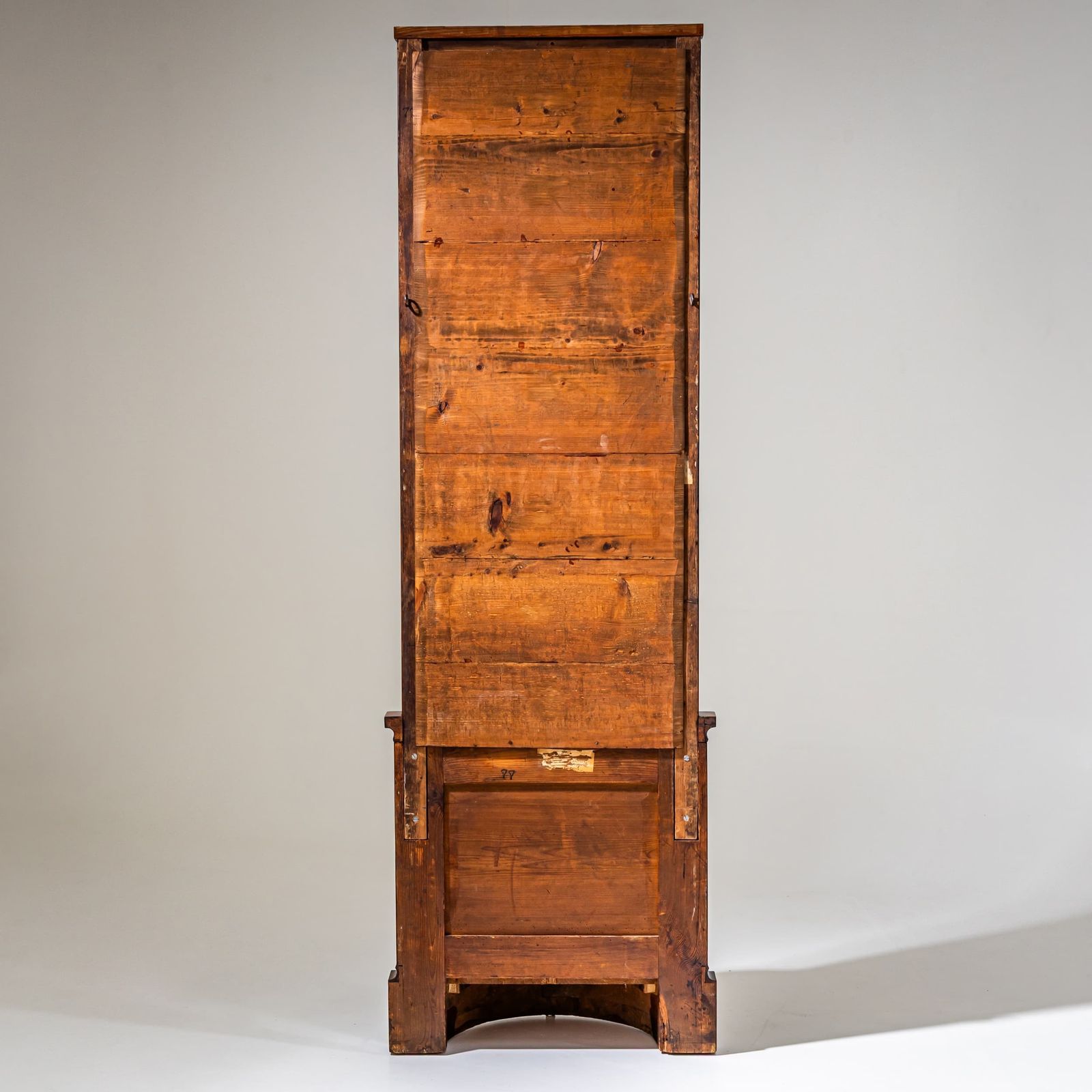 photo for sale Biedermeier Mahogany Pier Mirror With Console, Northern Germany, Circa 1830