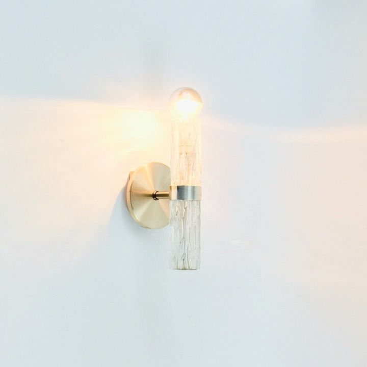 Pair Of Mid Century Glass Wall Lamps From Kaiser Leuchten, Germany, 1960s photo Lighting