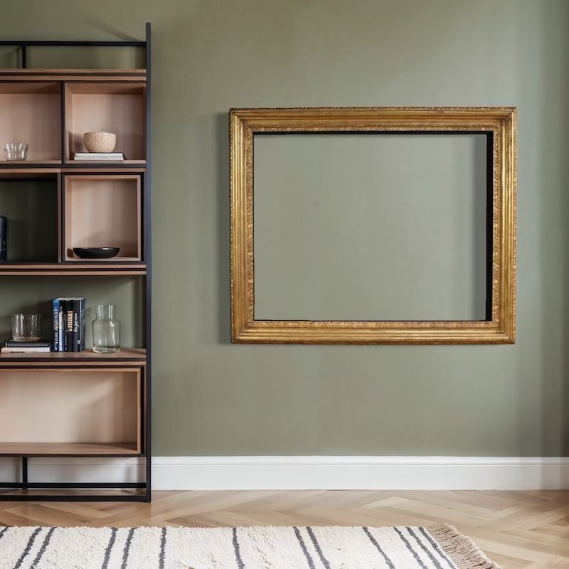 Grote vergulde lijst uit de 20e eeuw photo Woonaccessoires
