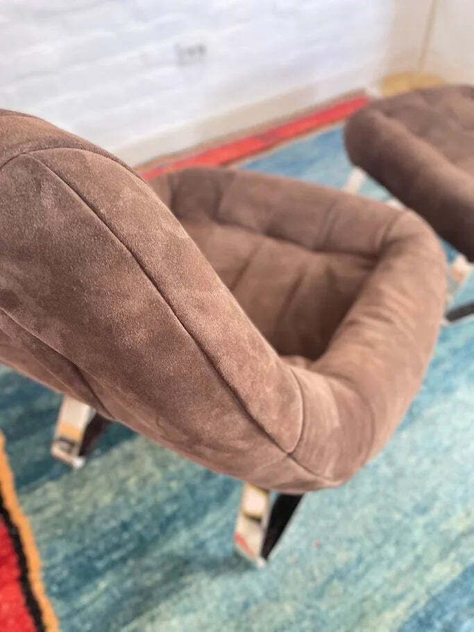 Earth Chair And Ottoman By Percival Lafer 1970s Brazil photo Furniture