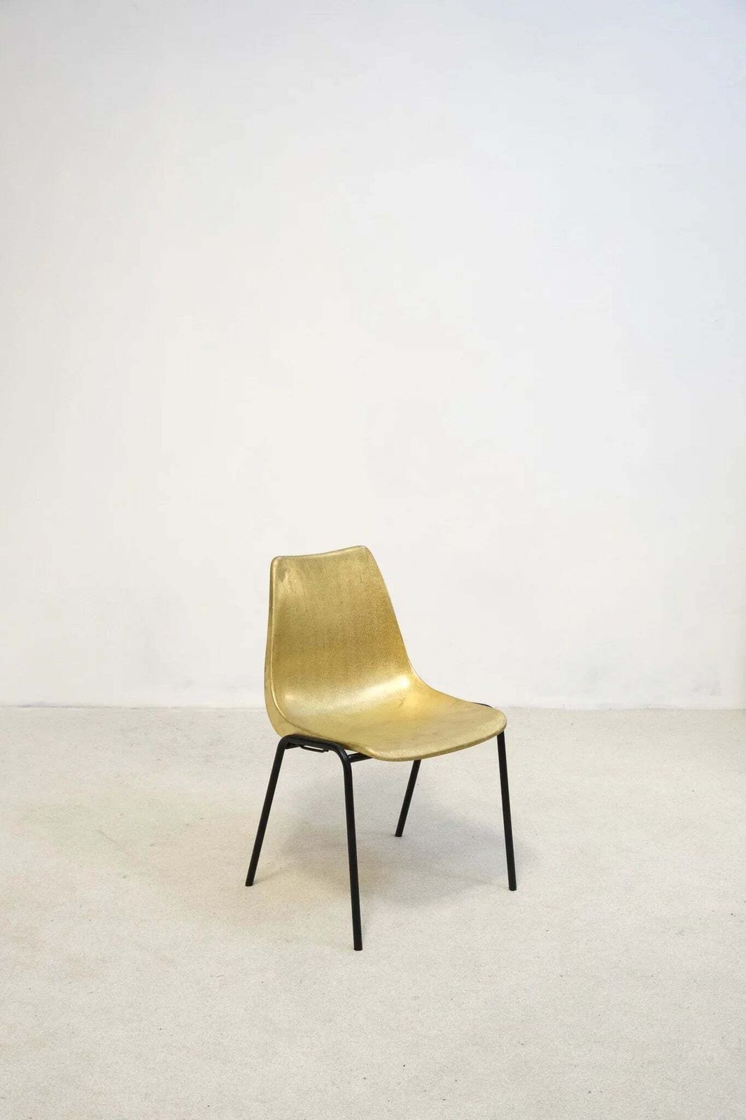 Vintage Molded Stacking Chair From Hiller Germany photo vintage