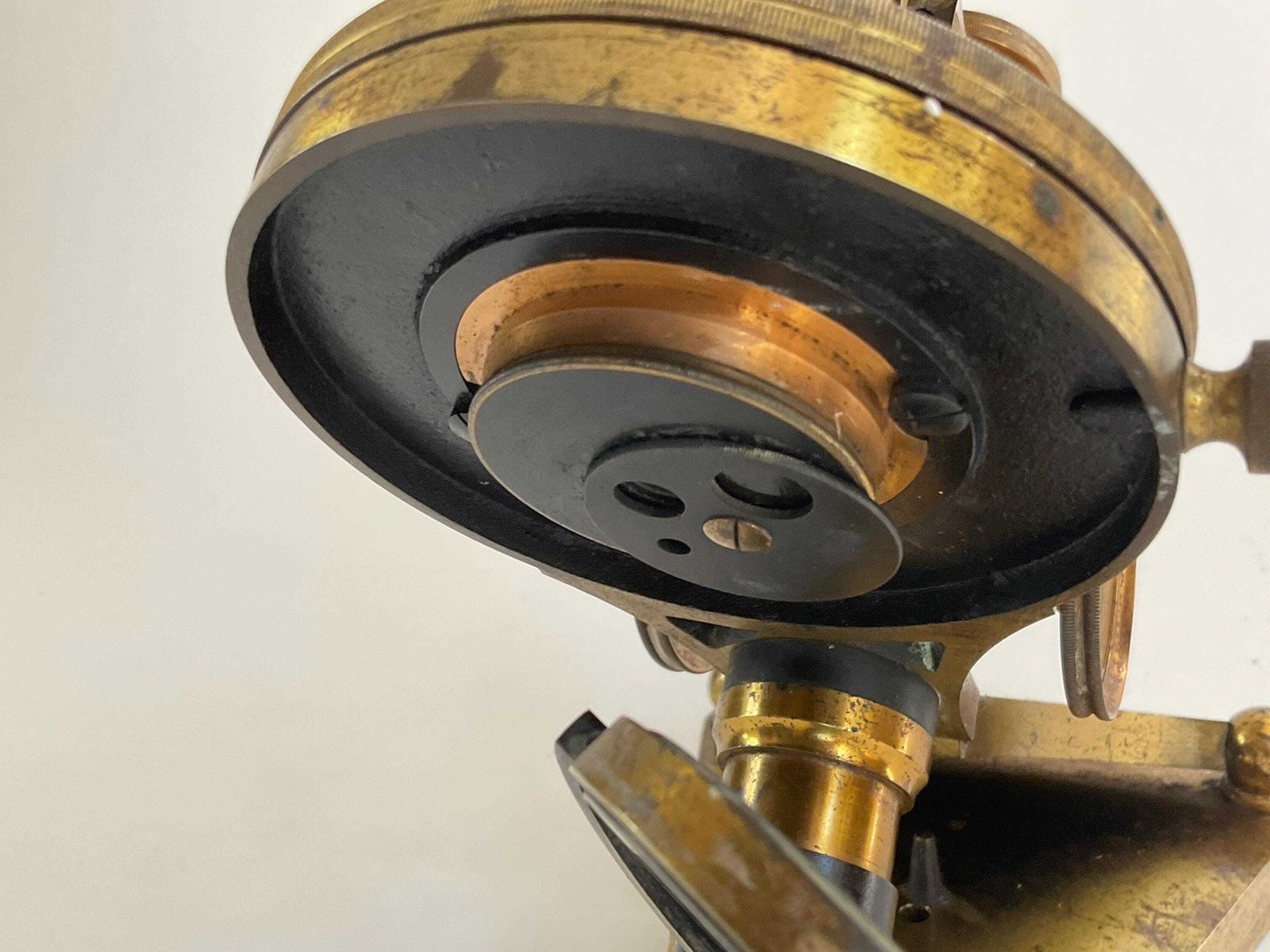 Home Decor Antique Victorian Brass Binocular Microscope By R J Beck, London & Philadelphia C. 1876. photo