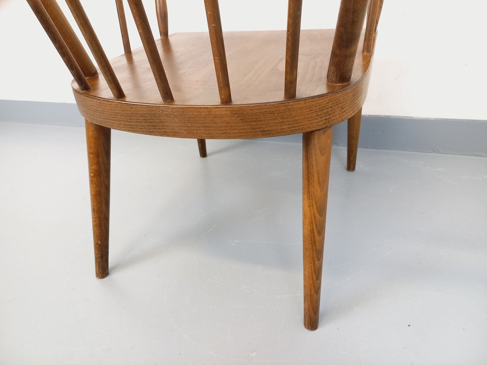 photo furniture Baumann fauteuil, Fan-model, ca. jaren 1960