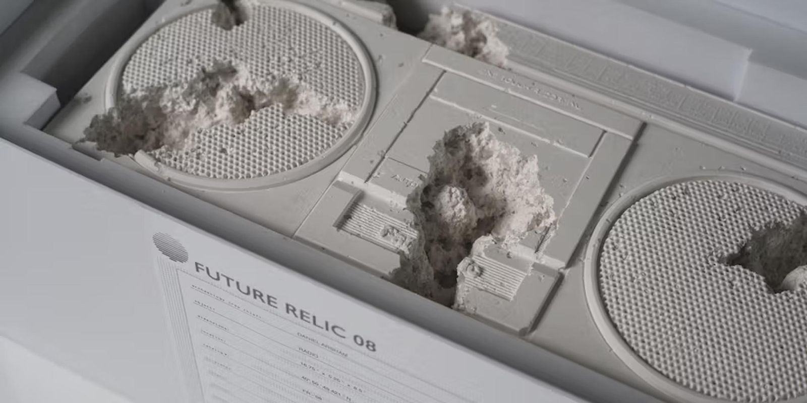 Future Relic 8   Radio   Edition Of 500, Stereo Blaster photo furniture
