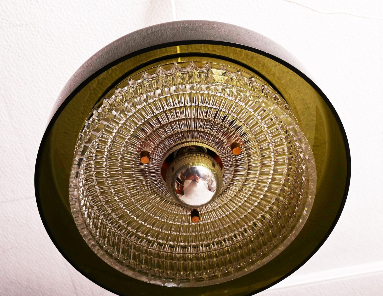 Rotonda Hanglamp in Groen en Geperst Glas van Carl Fagerlund photo 1496.0