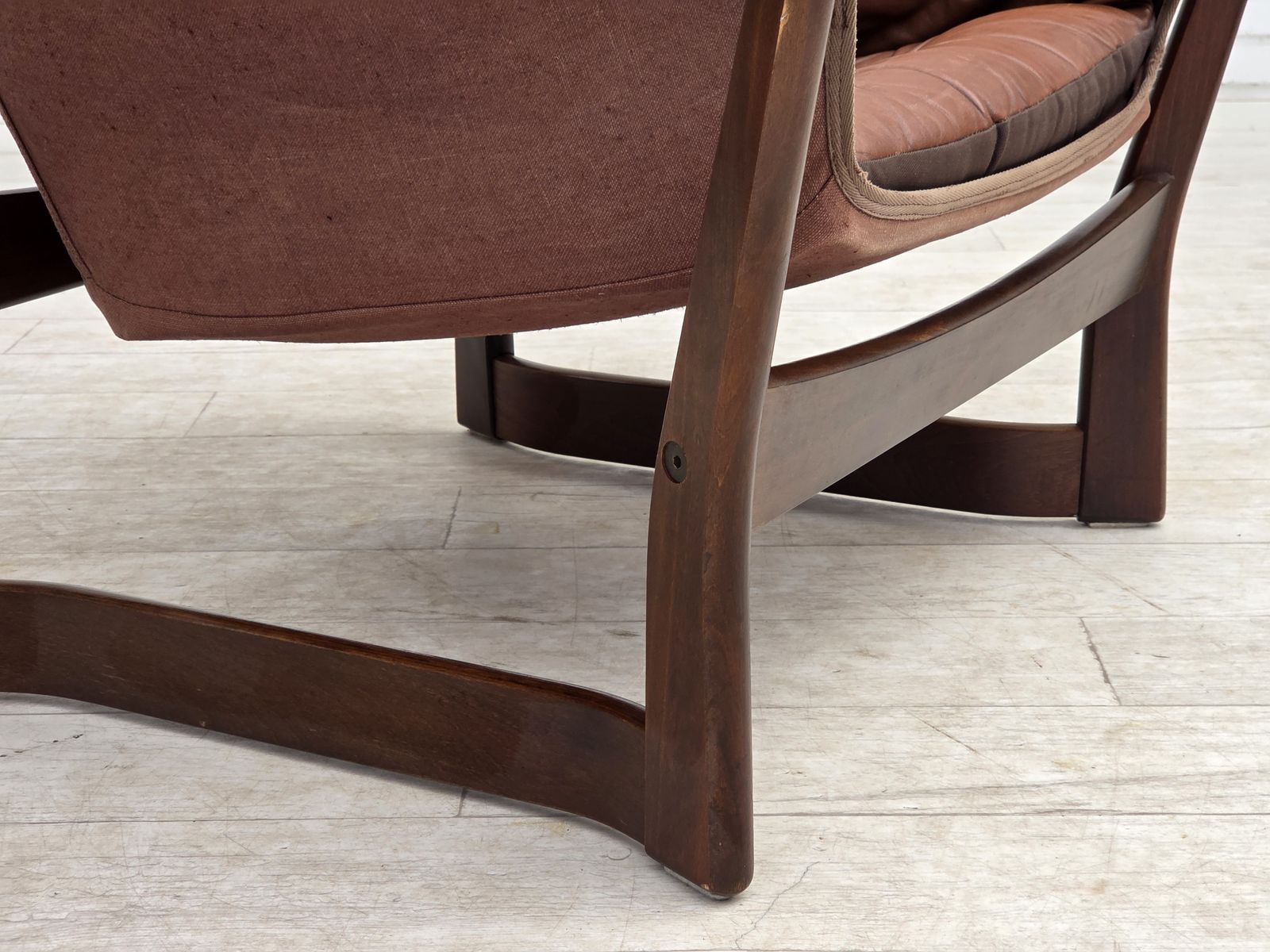 1970s, Norwegian Design By Tormod Alnaes, "Trega" Lounge Chair. photo 1600.0