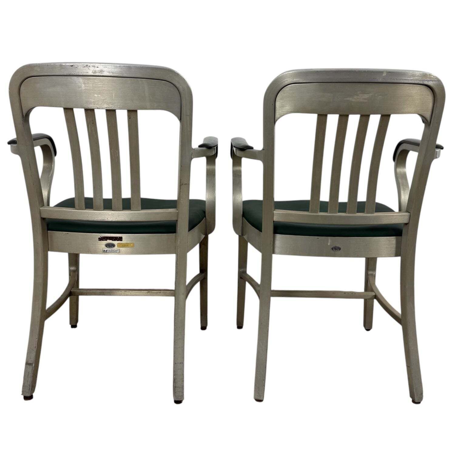 Rare Pair Of American Aluminum Goodform Armchairs photo 952.0