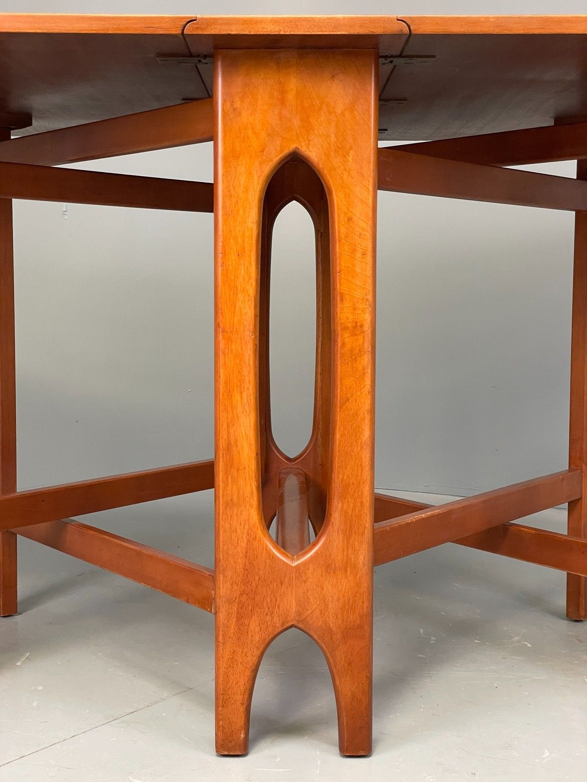 Vintage Teak Dropleaf Table By Jentique 1960s Mid Century Retro Eb12502 photo buy