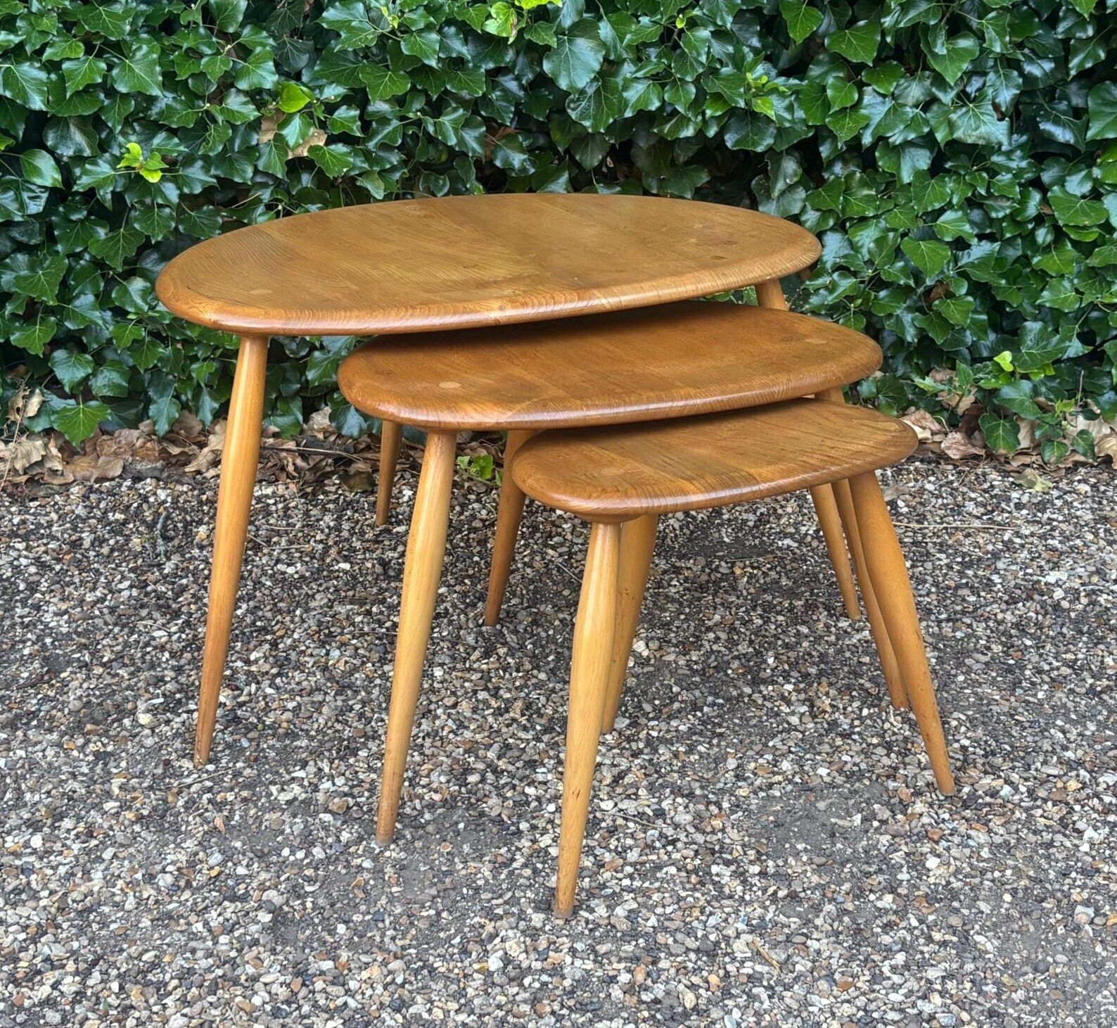 Pebble Nest Of Tables By Lucian Ercolani For Ercol photo 540.0
