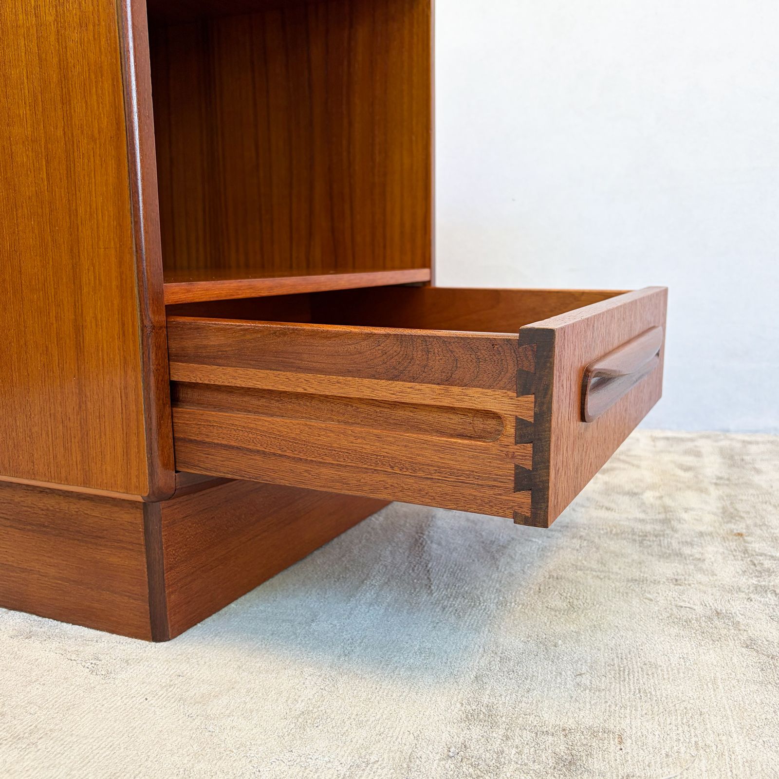 Pair Of G Plan Fresco Teak Bedside Cabinets photo vinterior