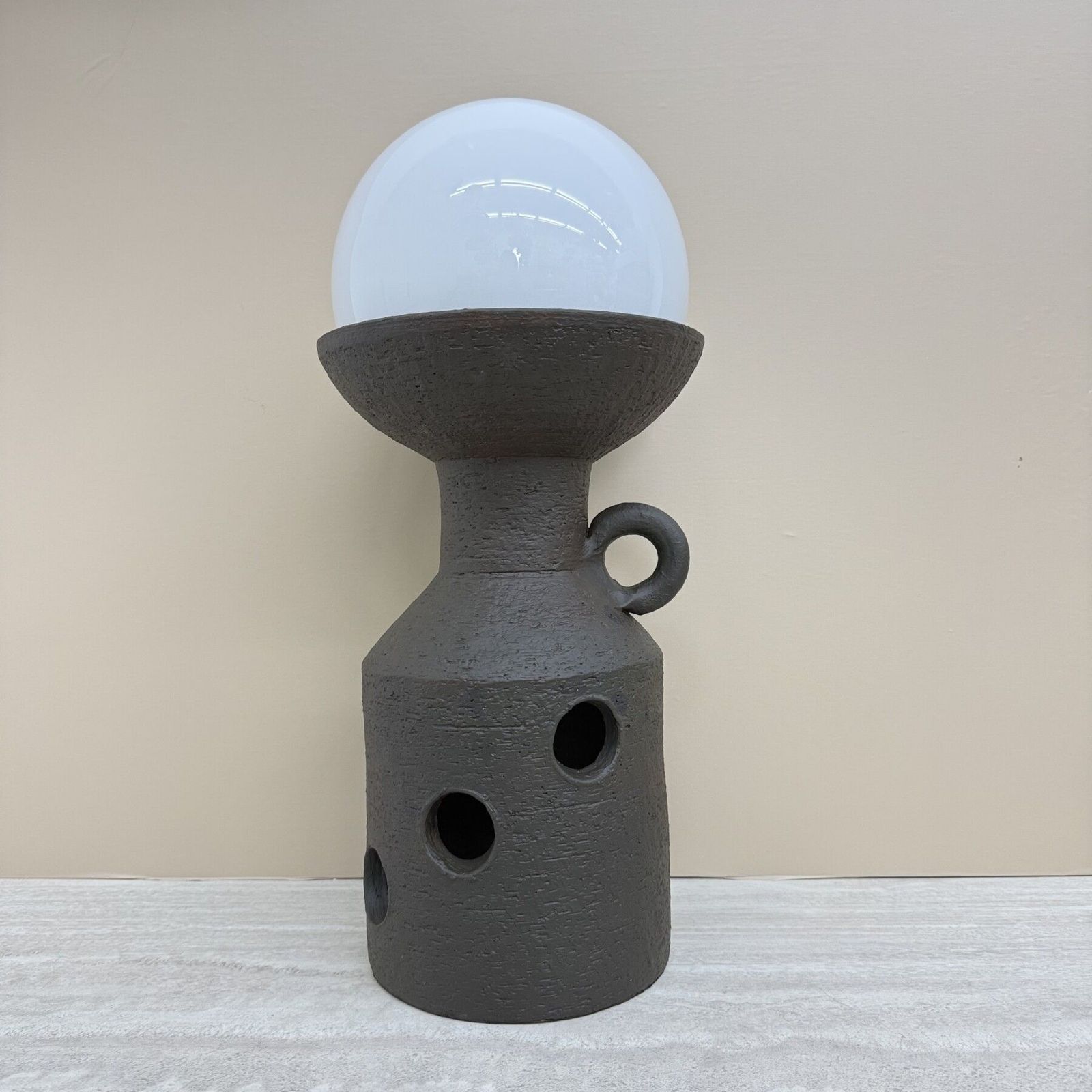 photo for sale Grote Doria Leuchten keramische tafellamp / vloerlamp, jaren 1970