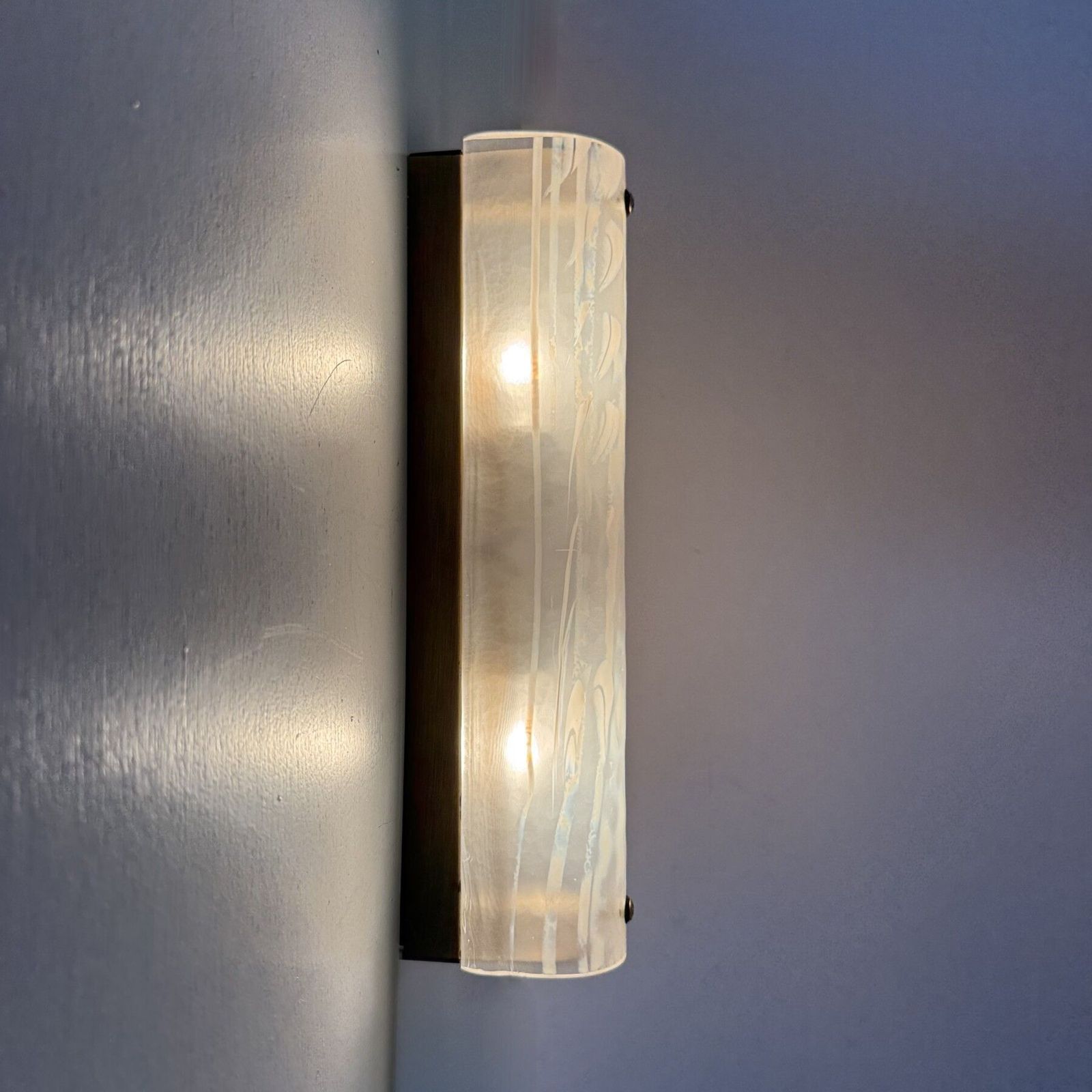 photo furniture Mid-Century Design Murano Glazen Wandlampen, Duitsland, jaren 1970