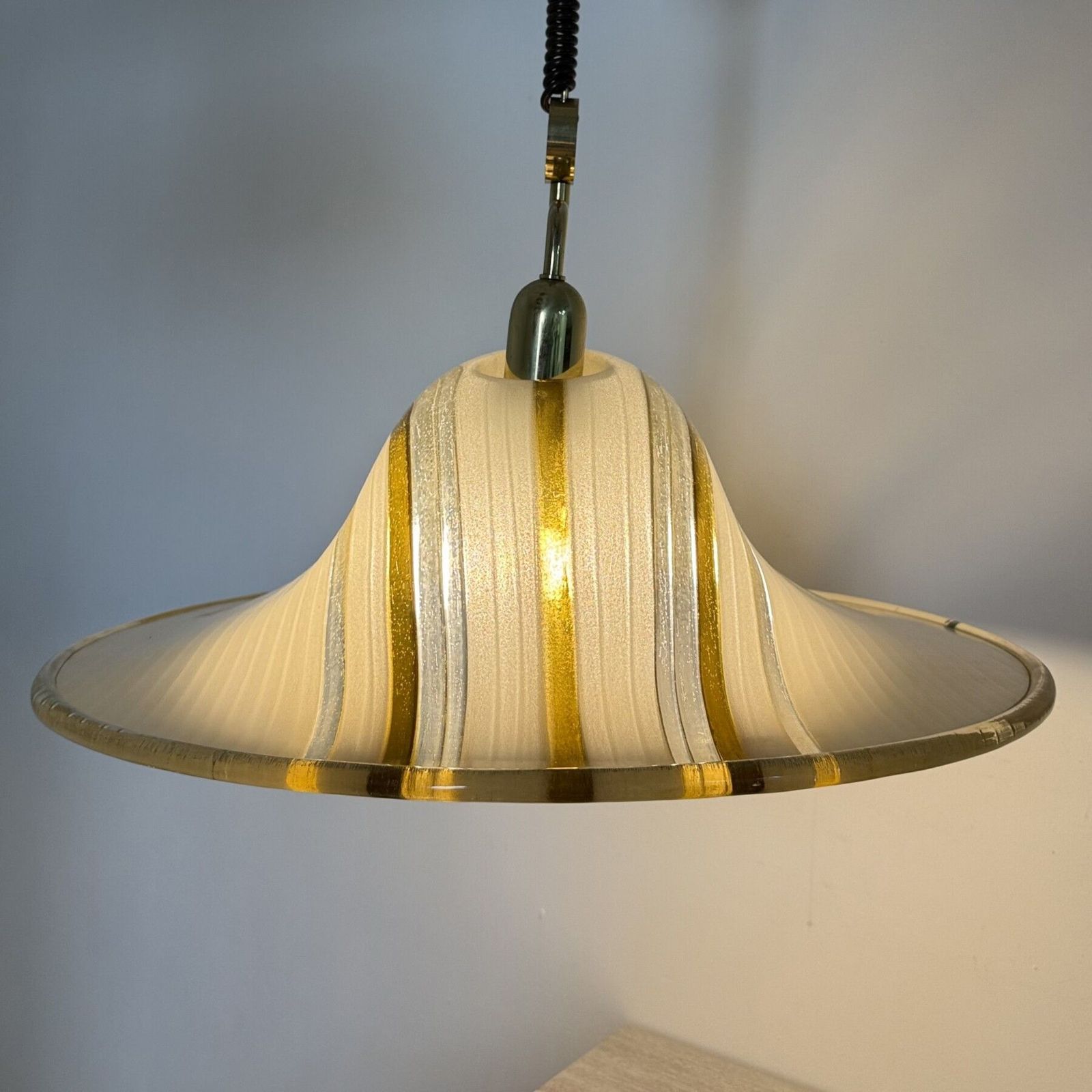 Cosack Leuchten Lucite hanglamp, jaren 1970 photo furniture