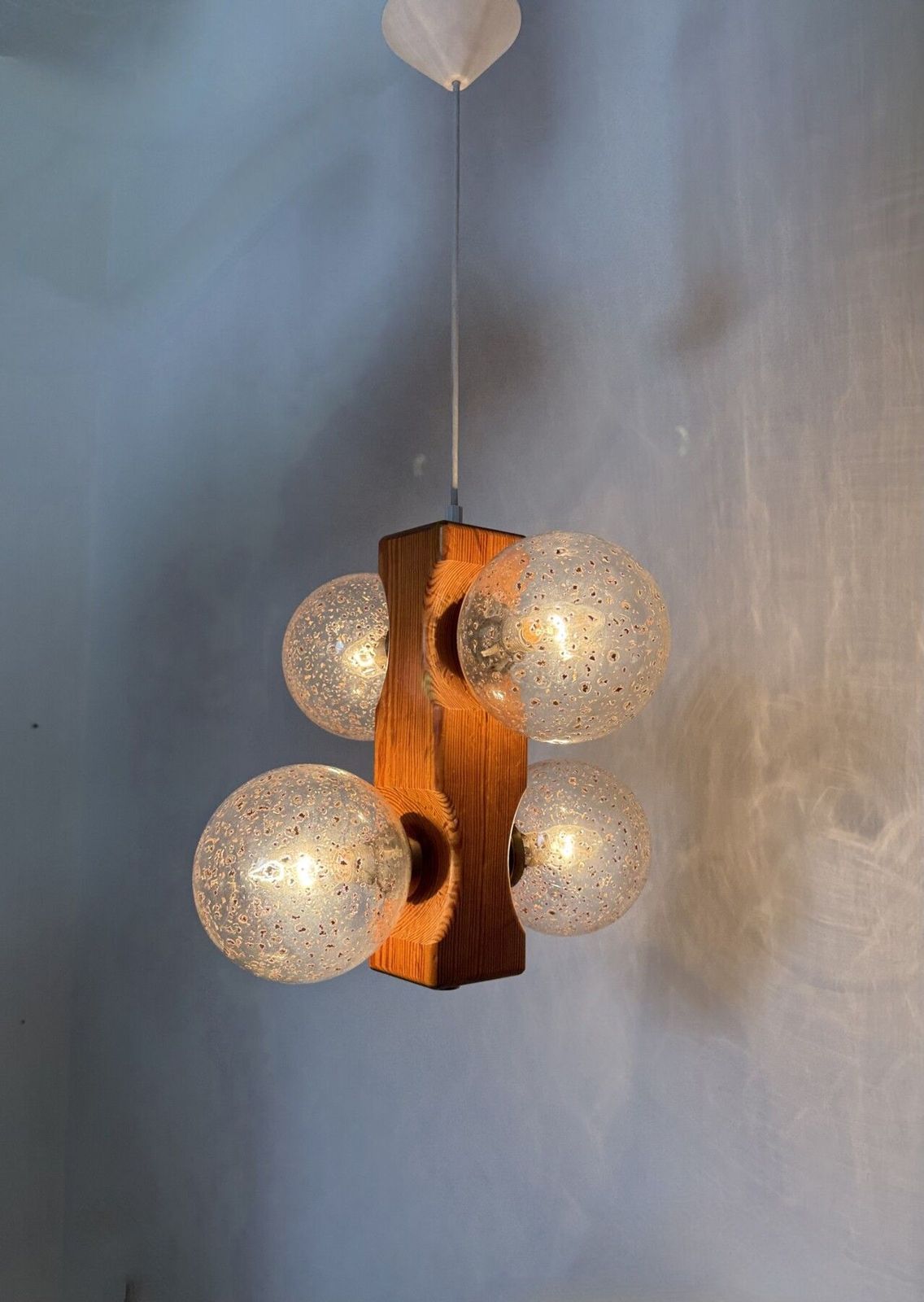 Mid-Century Design Temde Leuchten Hanglamp, jaren 1970 photo Verlichting
