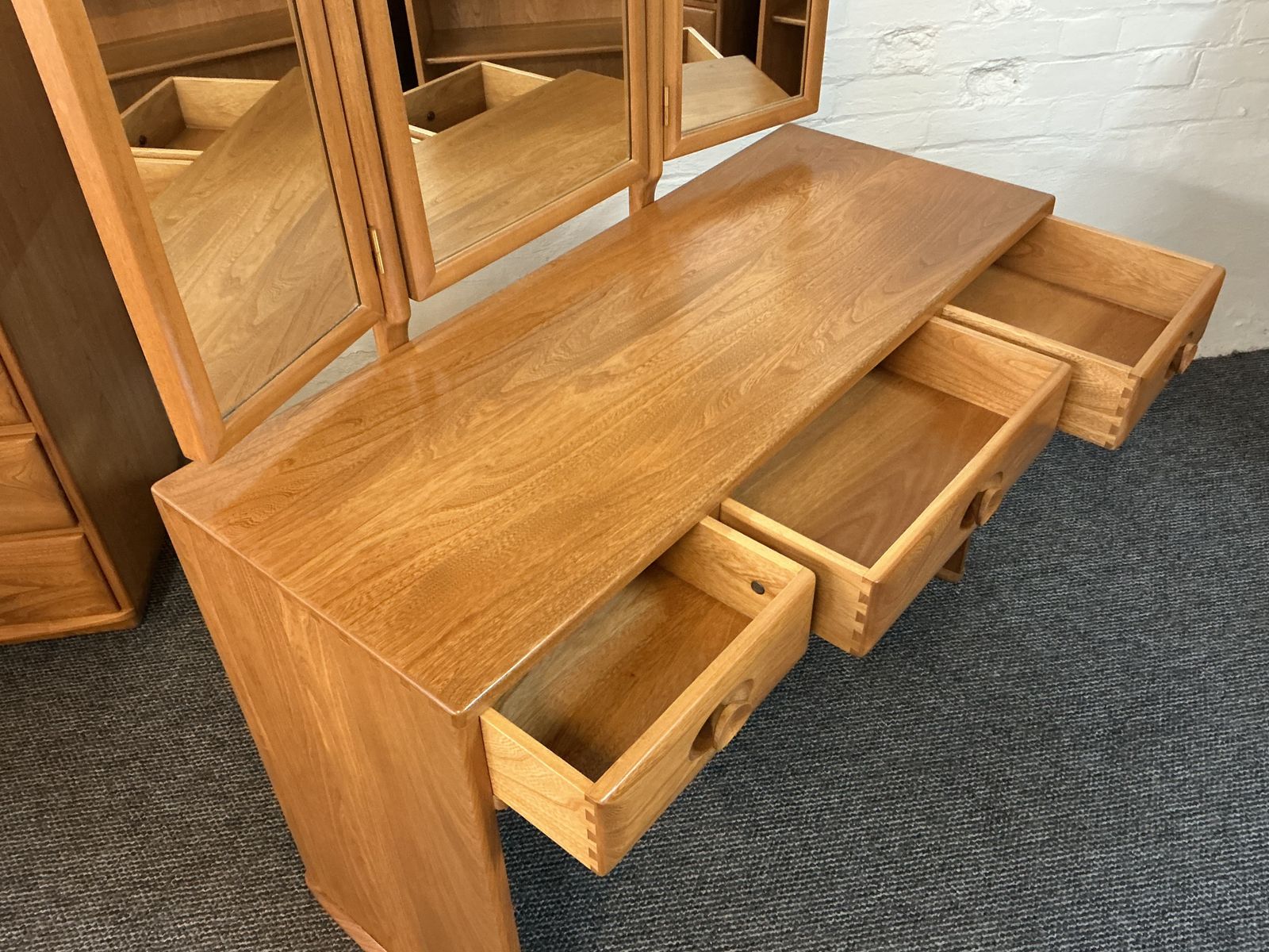 Ercol Windsor Dressing Table In Light Finish. photo buy