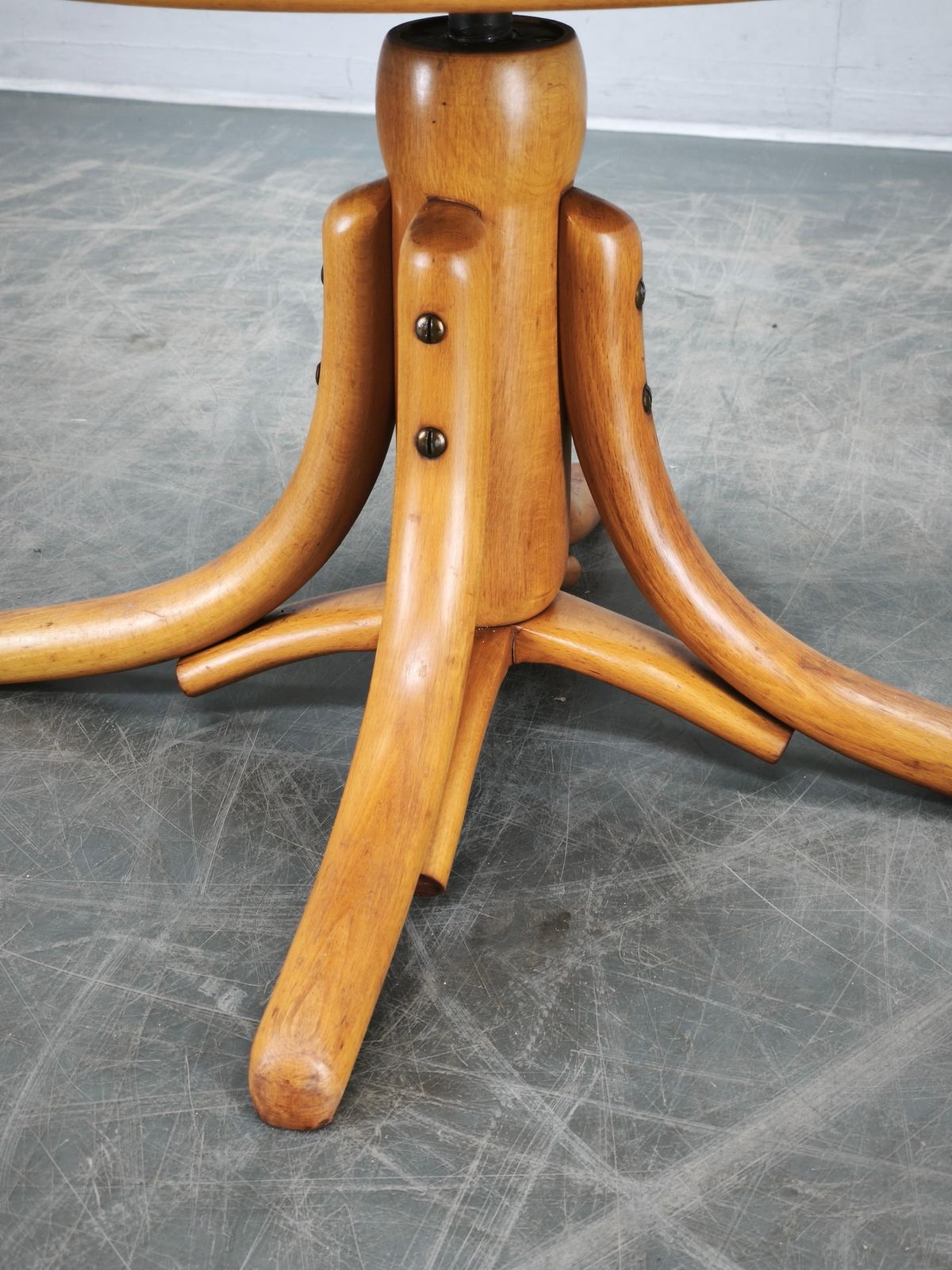 photo furniture Ligna verstelbare draaistoel, Tsjecho-Slowakije, jaren 1950