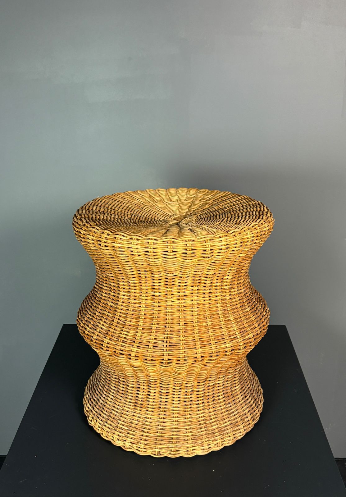 photo buy Rattan Juttu Mushroom Stool By Eero Aarnio For Artek, Finland, 1960s