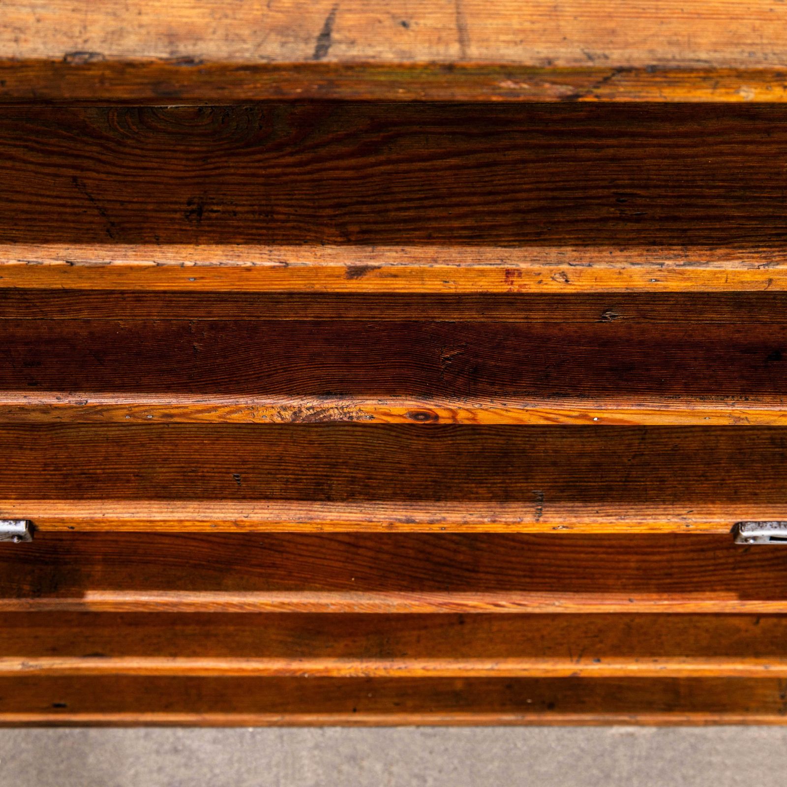 1920's Original Printers Letterpress Typography Shelving photo for sale