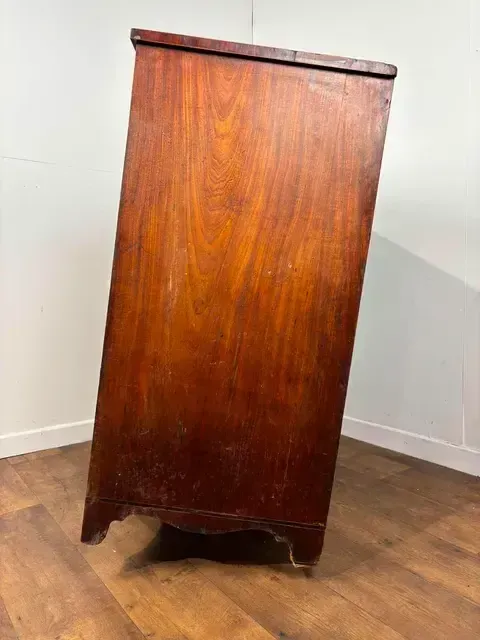 photo vinterior Victorian Mahogany Inlaid Secretaire Chest Of Drawers