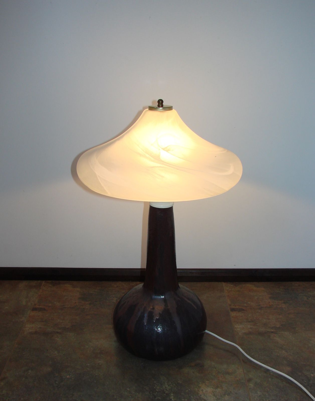 Vintage 'Lawa' keramische lamp uit de jaren 1970 photo buy