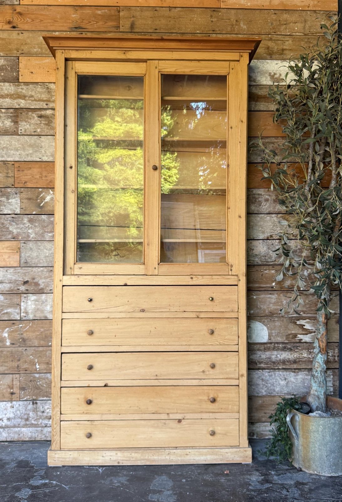 Glazed Slimline Victorian Dresser photo 695.0