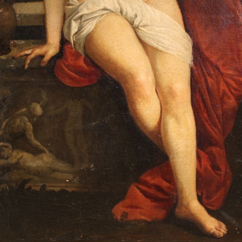 Art Peinture italienne d'époque, Amour sacré, XIXe siècle photo