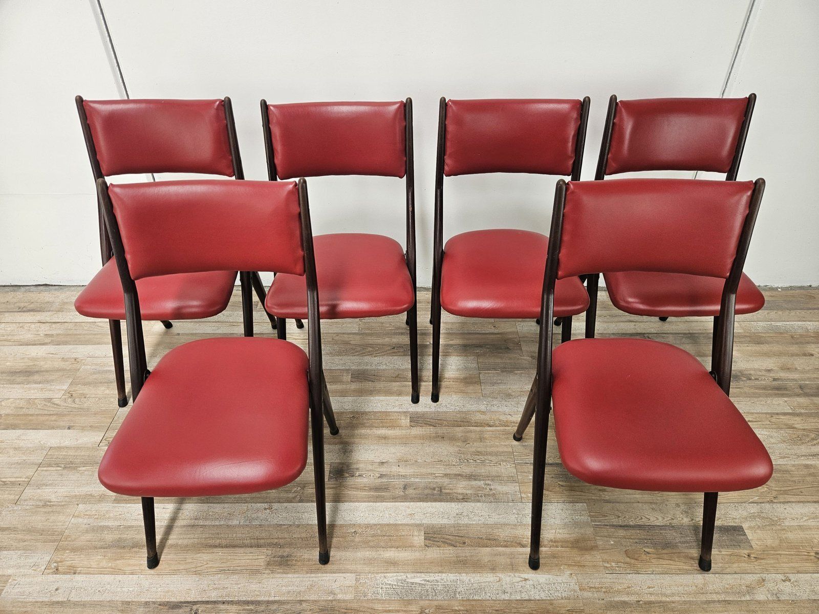 Stoelen van Gaetano en Alessandro Besana, 1960, set van 6 photo 1495.0