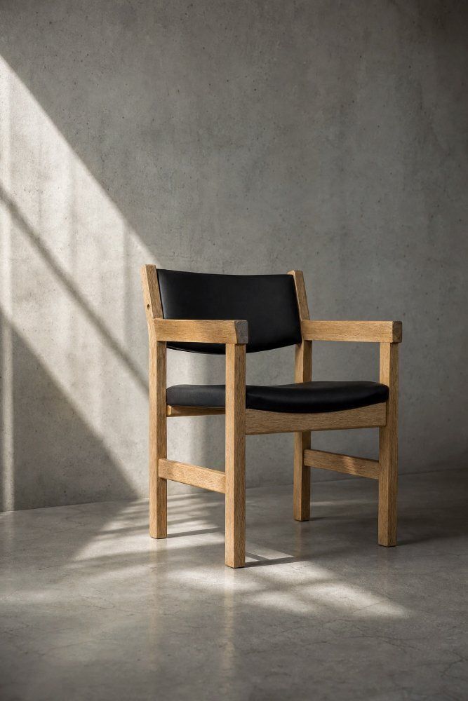 Mid Century Modern Danish Oak Chairs By Hans J. Wegner For Getama, 1960s, Set Of 4 photo furniture