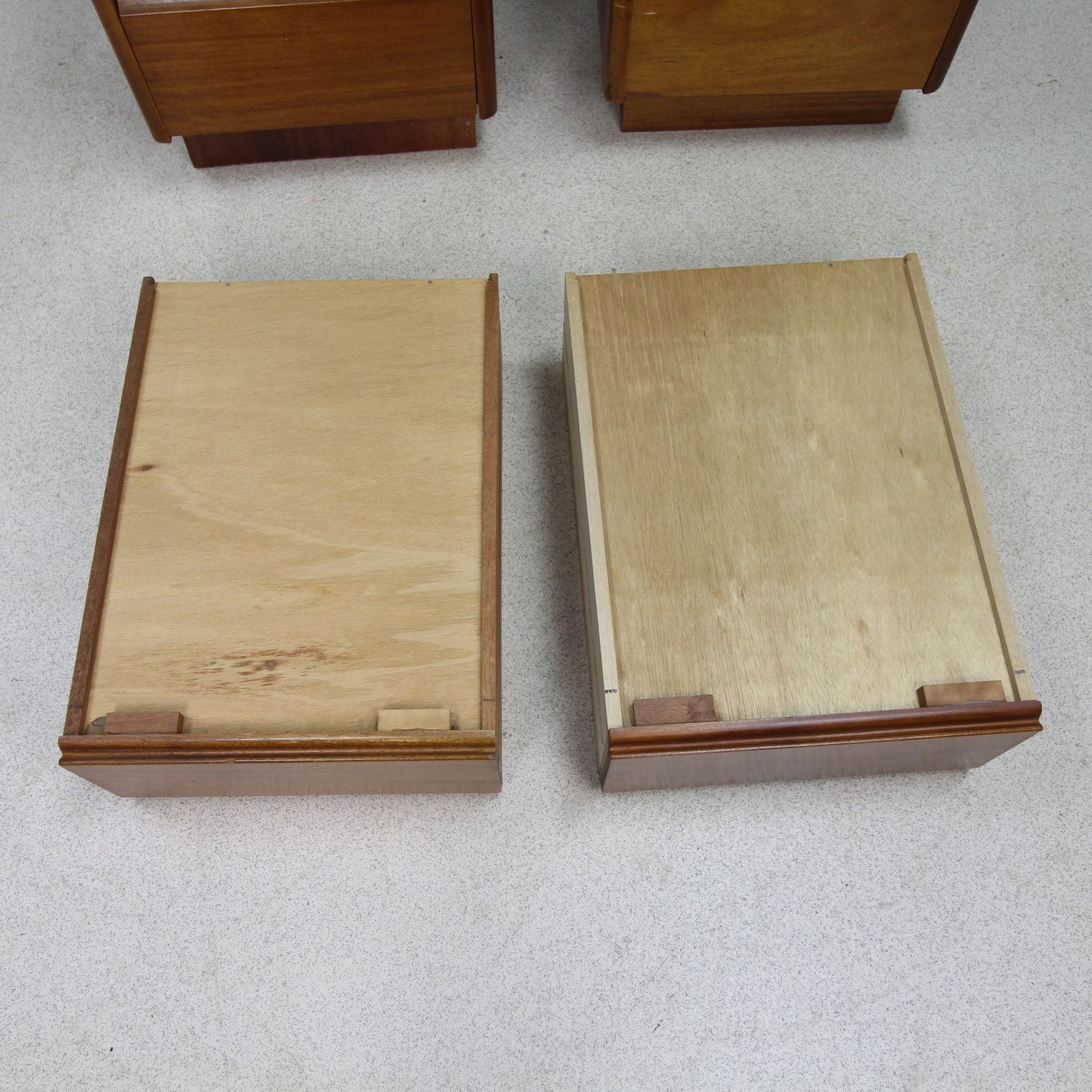 Pair Of Mid Century Teak Bedside Cabinets photo buy