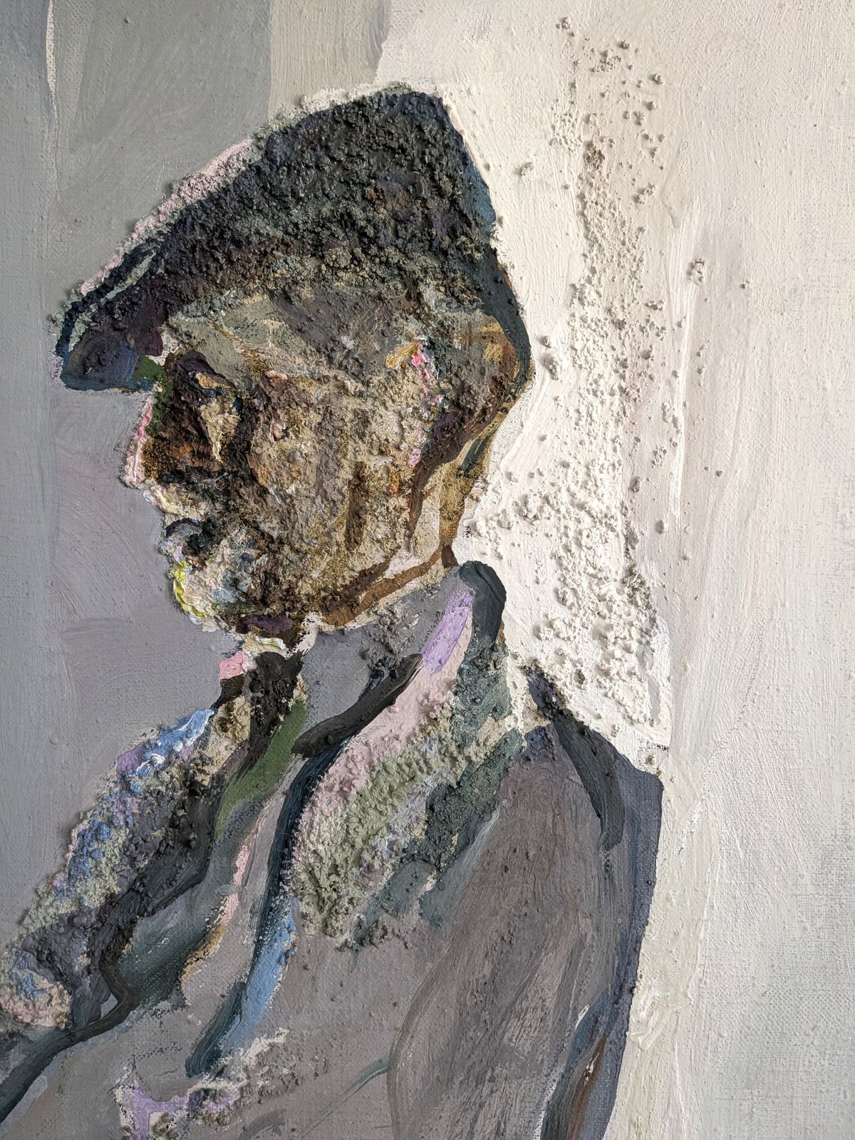 The Gentleman, olieverfschilderij, midden 20e eeuw photo vinterior