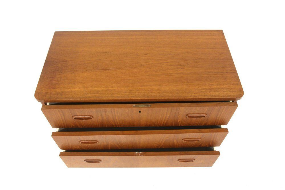 Scandinavian Teak Chest Of Drawers, Sweden, 1960 photo for sale