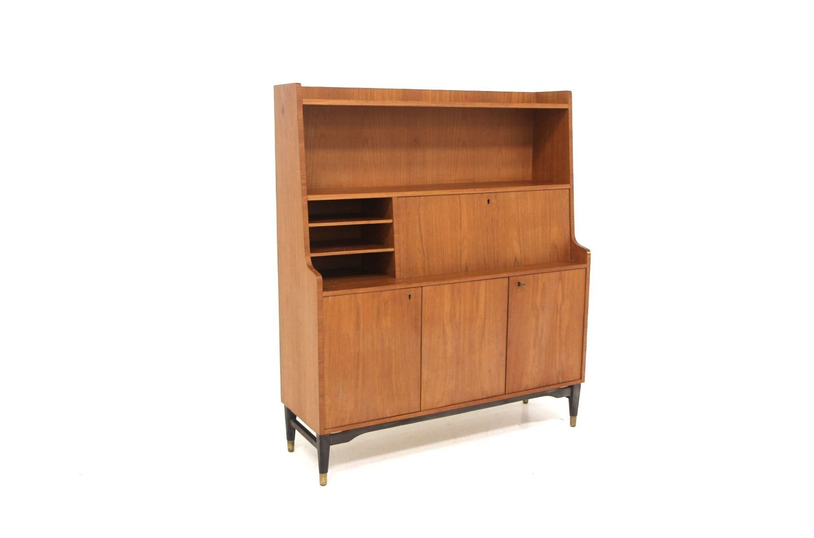 Scandinavian Teak Secretary Desk, Sweden, 1960