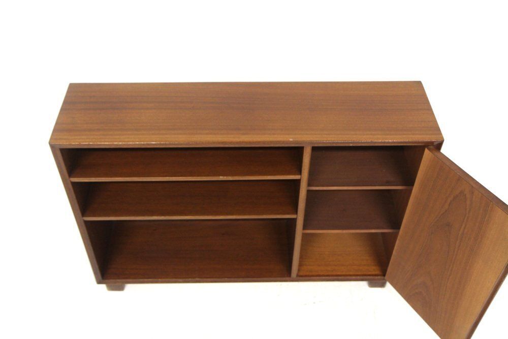 Bibliothèque scandinave en acajou Swedish Modern, 1940 photo for sale