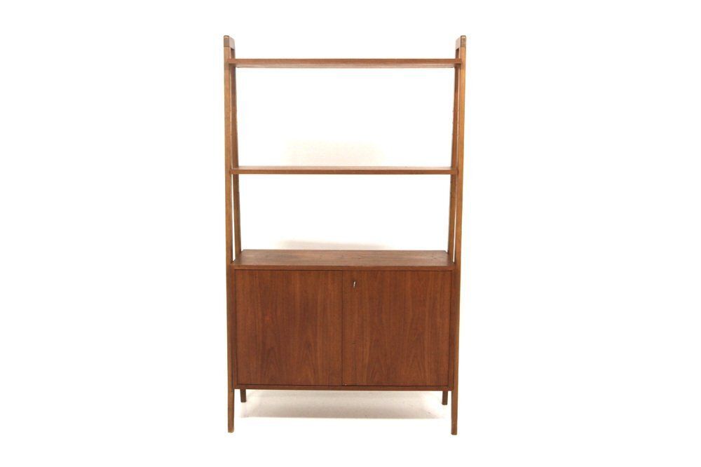 Bibliothèque scandinave Tema en teck, Möbel Ikea, Suède, années 1960 photo furniture
