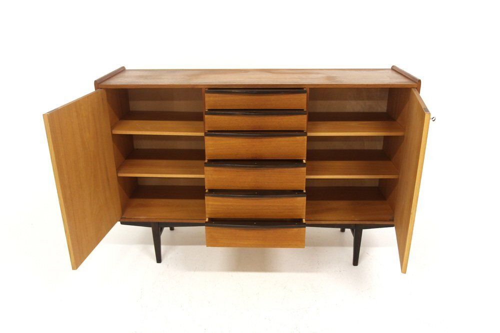 Buffet scandinave en teck, Suède, 1960 photo for sale