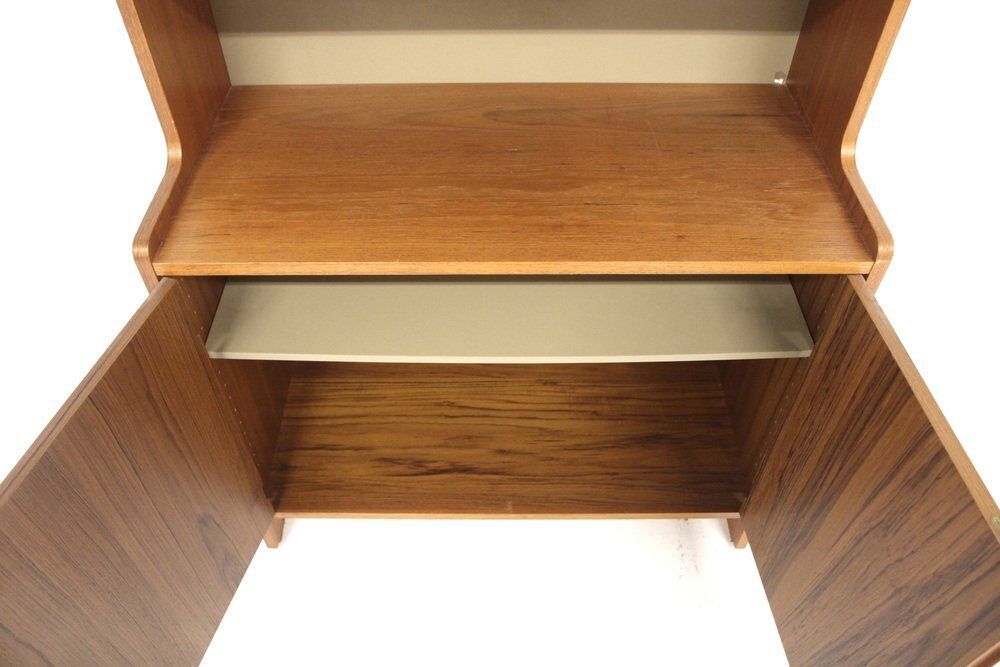 Bibliothèque scandinave en teck, Suède, 1960 photo Mobilier