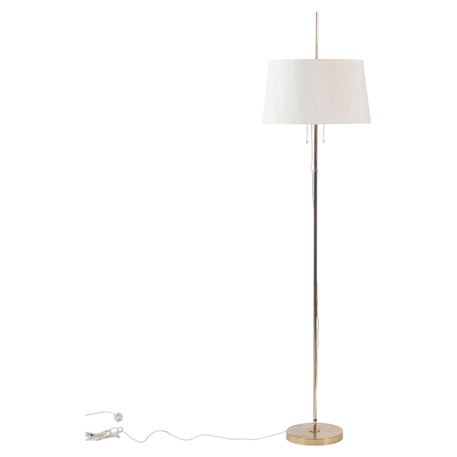Hans Agne Jakobsson G 89, Vloerlamp met Zijden Kap photo furniture