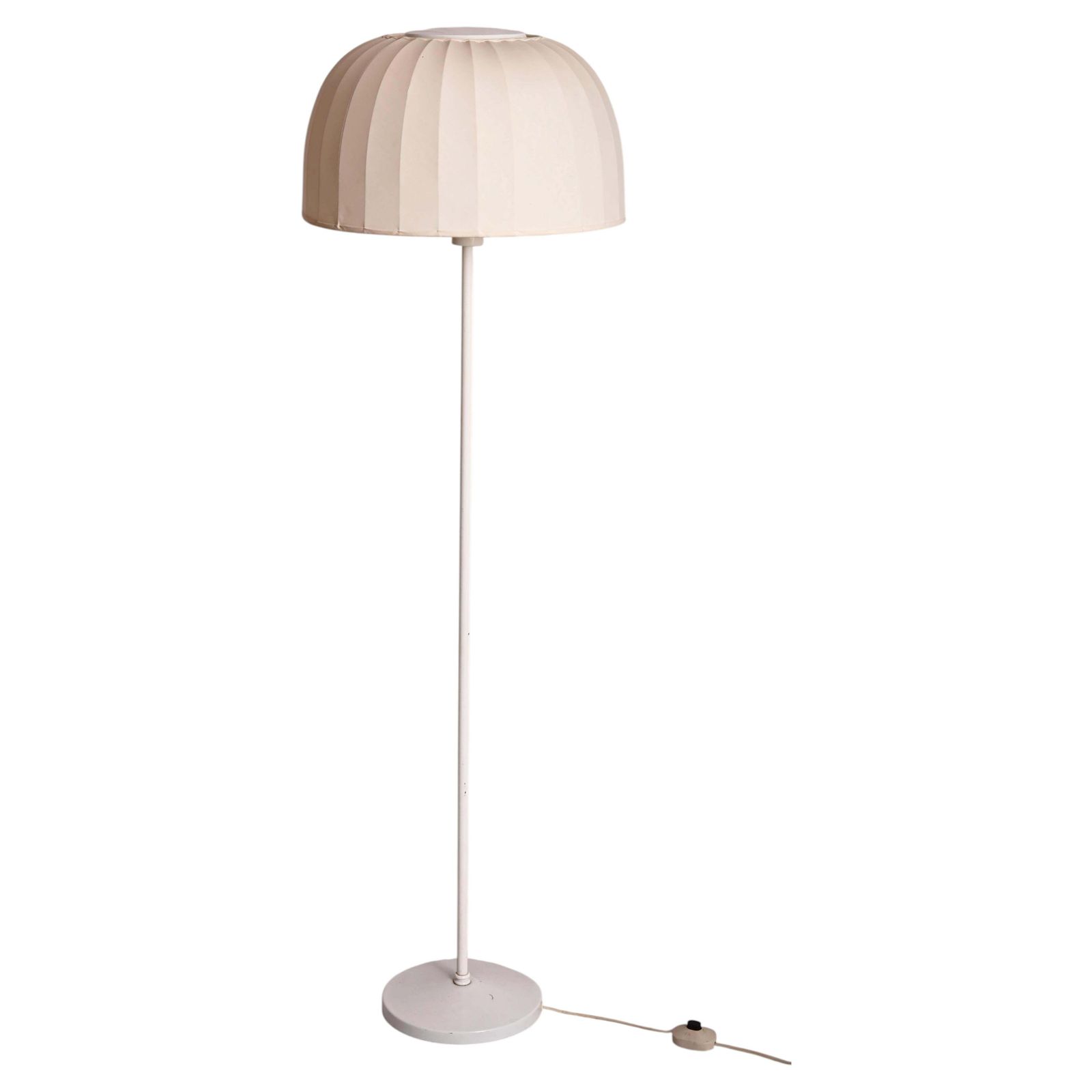Hans Agne Jakobsson G 52/M, Vloerlamp met Leren Kap
